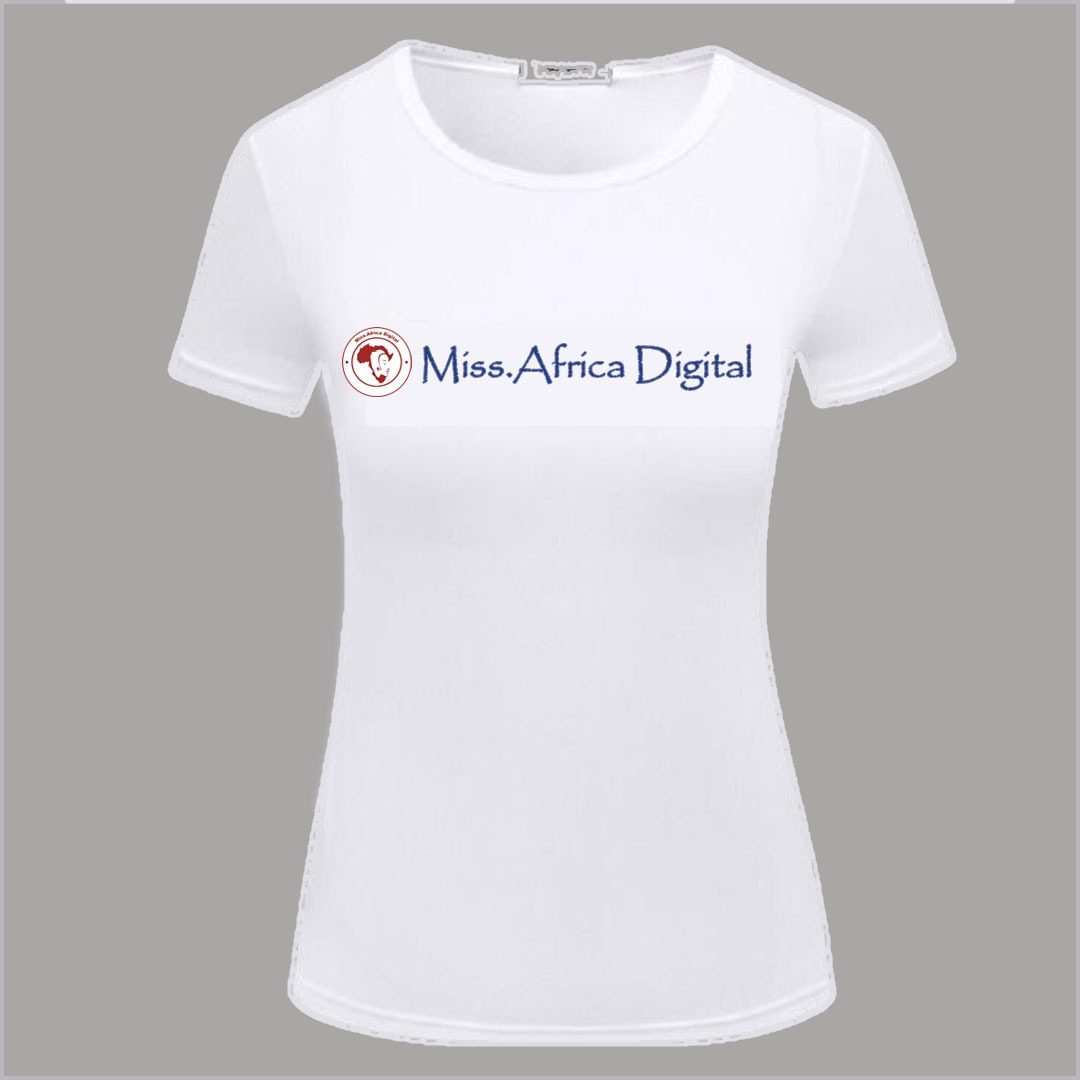 Miss.Africa White Tshirt